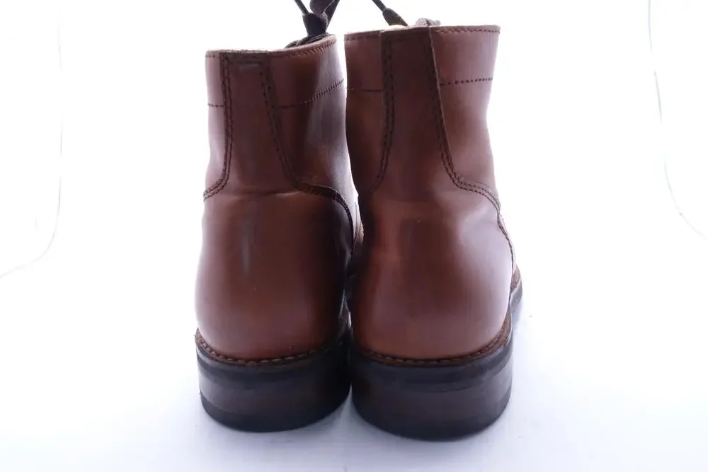 Thursday Boot Co Boots Mens Size 8 Brown Leather Combat Ankle Lace Up Everyday